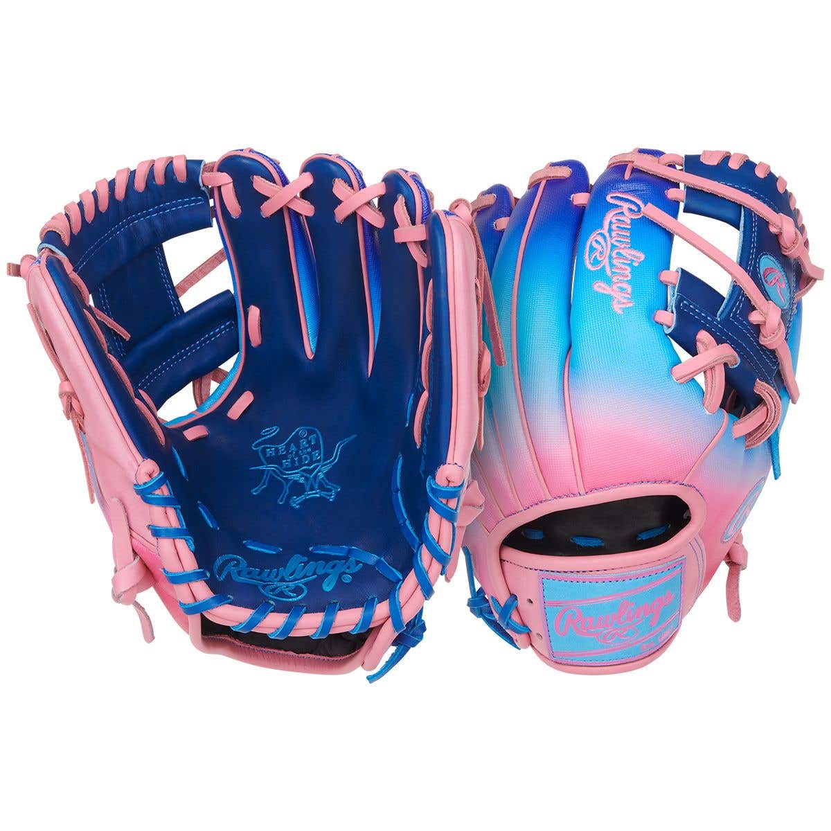Rawlings Heart of the Hide Fun Burst Edition PROR204-2RSS 11.5