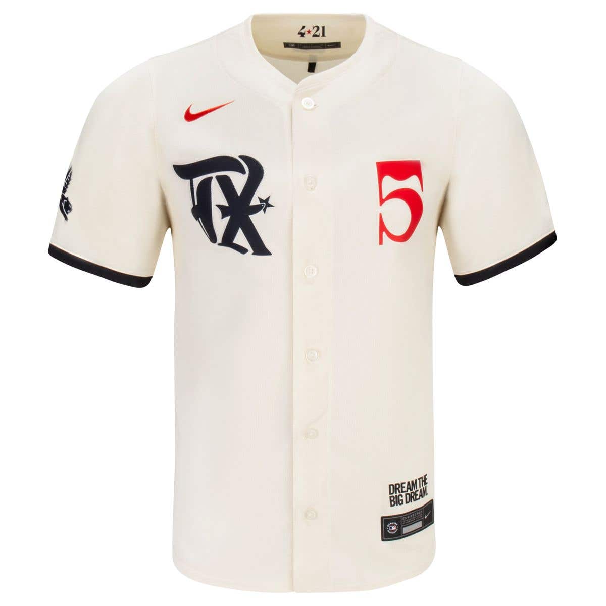 Nike MLB Texas Rangers Corey Seager City Connect Limited Jersey