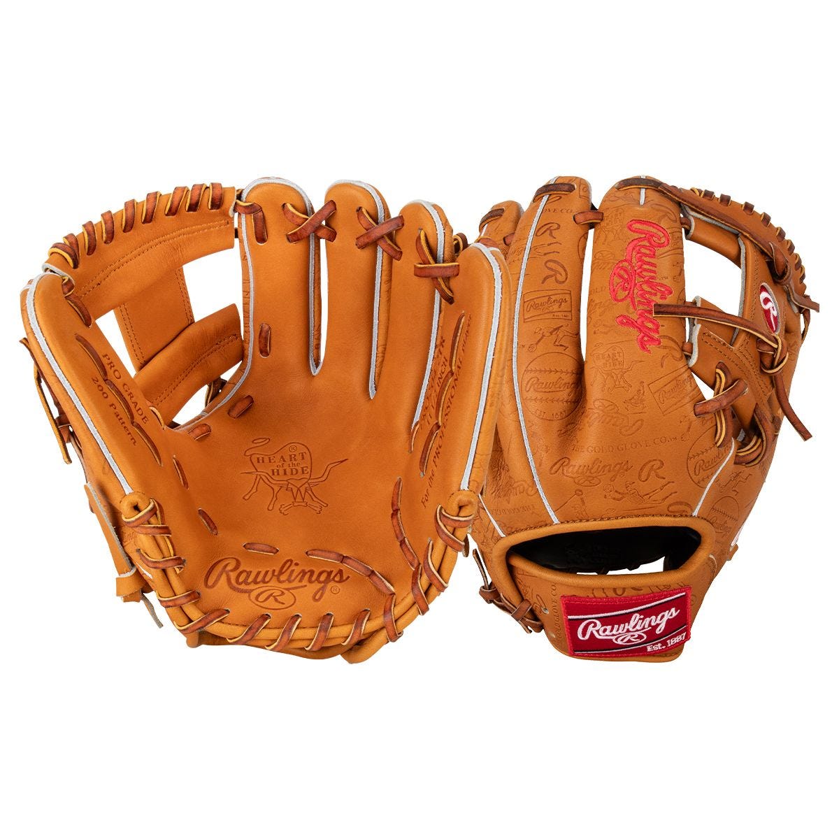 Rawlings Heart of the Hide Logo Stamp Monkey Exclusive 11.5
