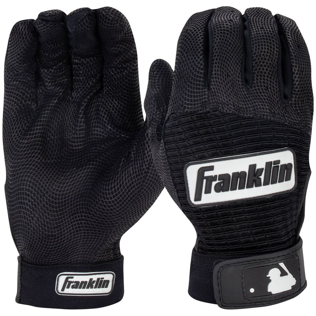 Franklin Pro Classic Adult Batting Gloves Black Small