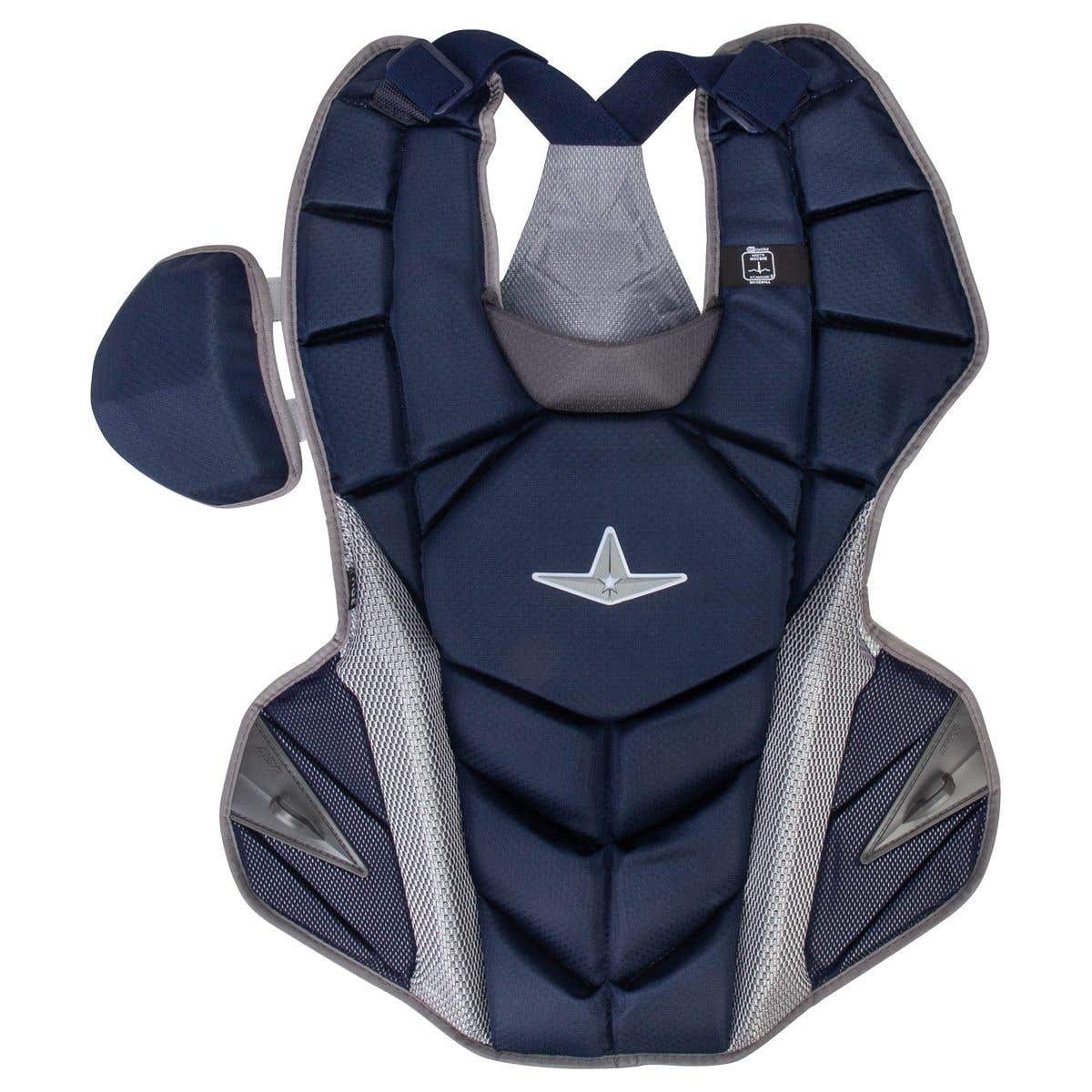 Protège-poitrine Baseball All-Star MVP-PRO - Adulte 16,5" - Écarlate - Neuf