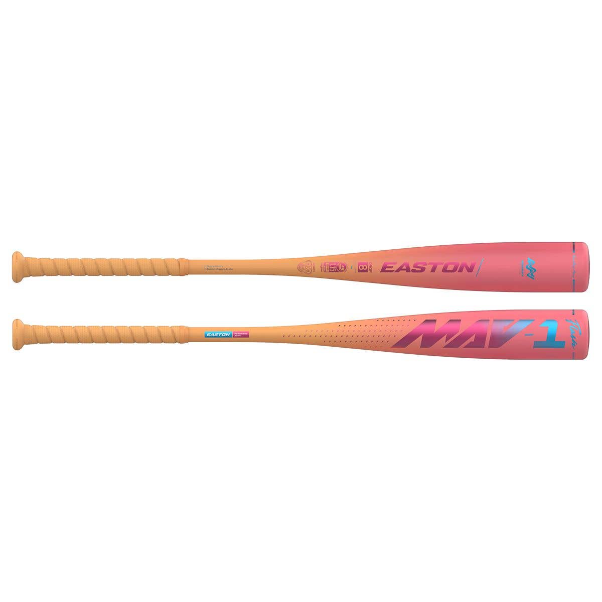 Easton | 2024 | MAV1 Batte de baseball | USSSA | -5 / -8 / -10 Drop | 1 pi ce. Aluminium