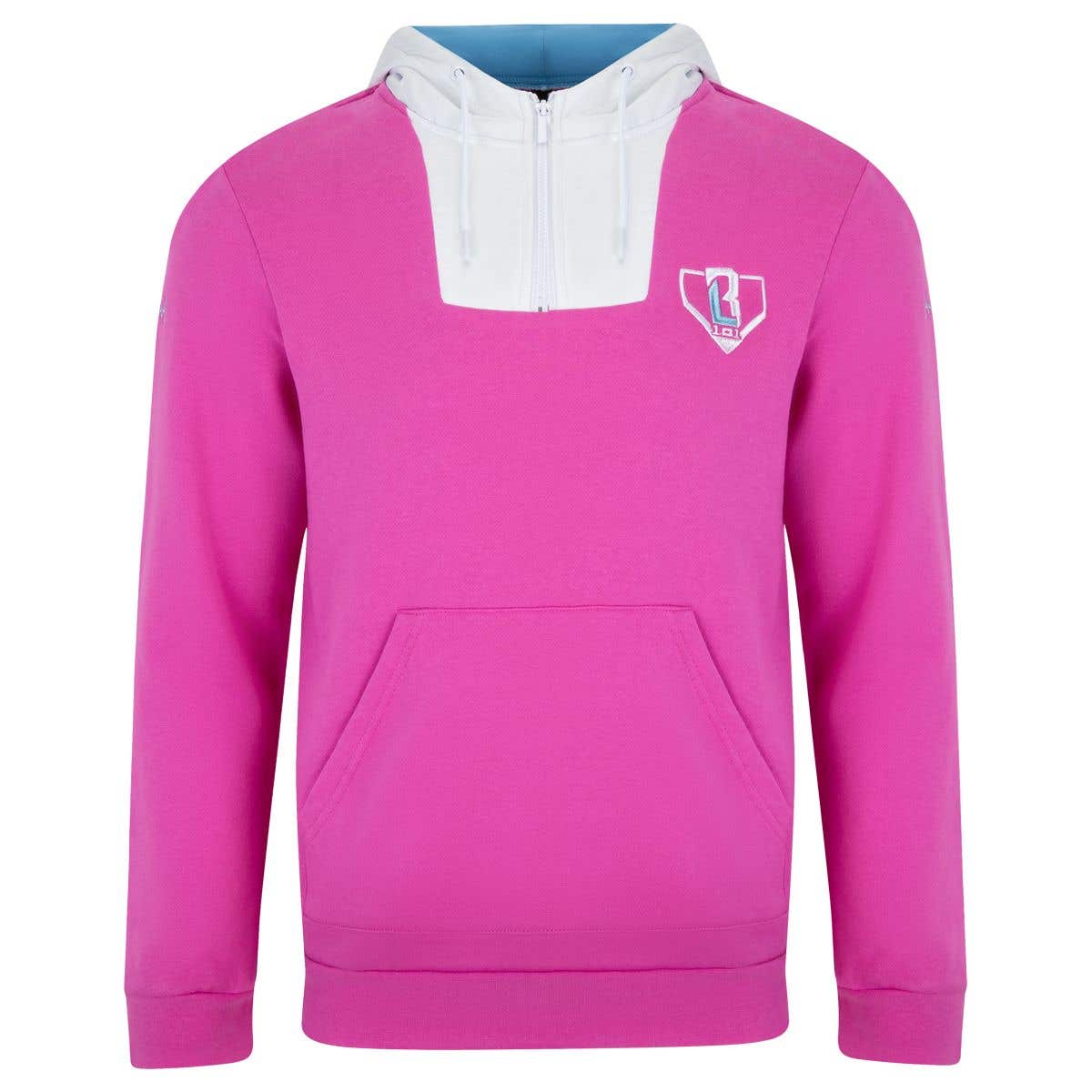 Baseball Lifestyle 101 Double Play 1/4 Zip Max Clark Adult Hoodie