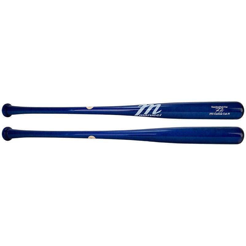 ノーウッド 2BA Marucci FREEMAN5 Pro Model Maple Wood Bat - Royal Blue