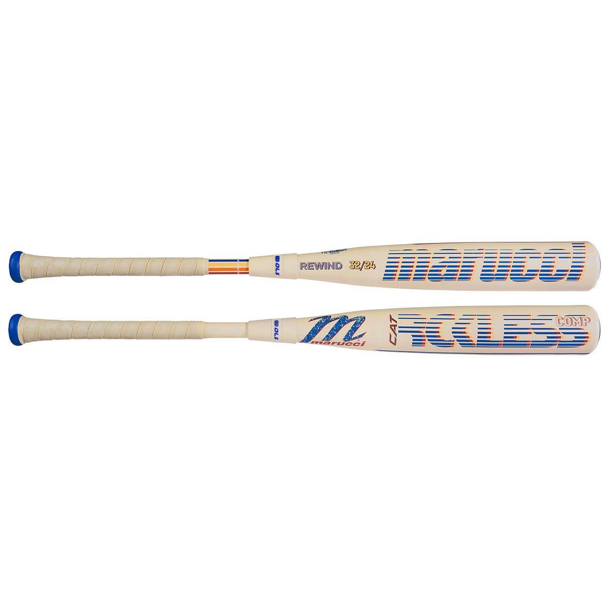 Marucci CATX RCKLESS Comp Rewind Cream (-8) USSSA Baseball Bat