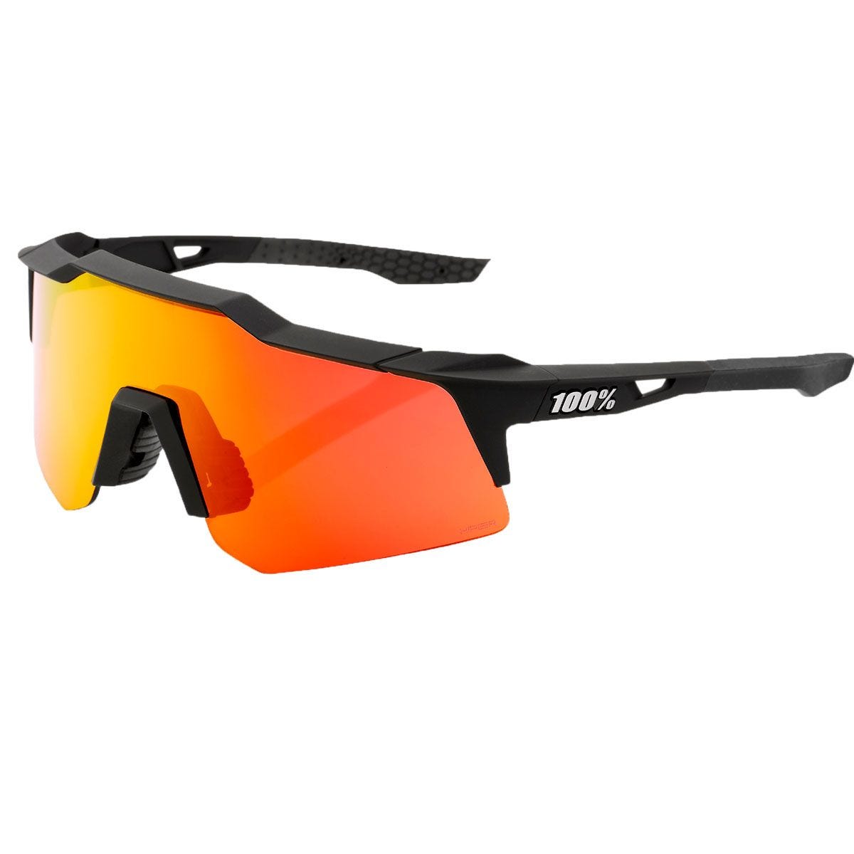 AEROCRAFT - Soft Tact Black - HiPER Red Multilayer Mirror