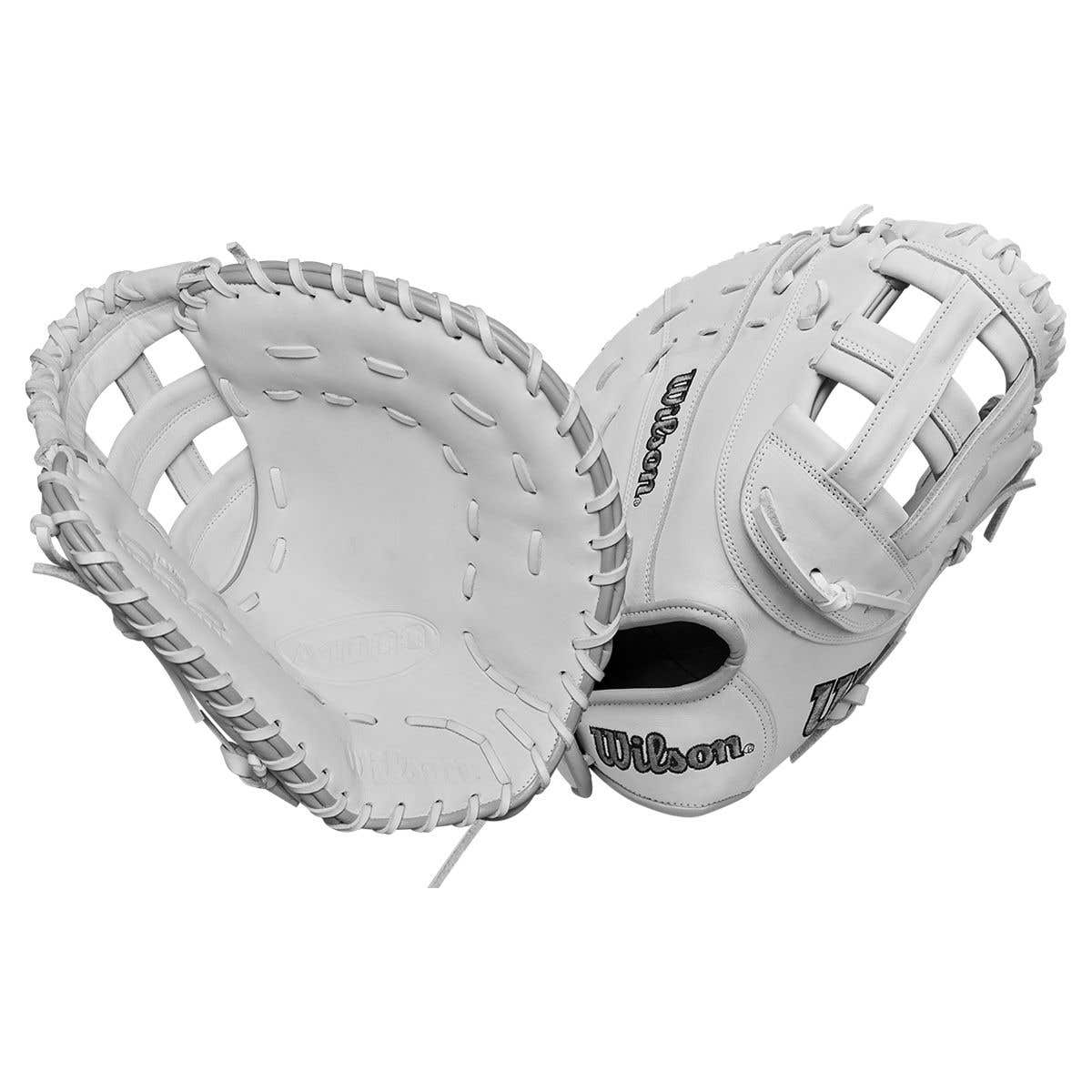 Balle De Softball Wilson Top Notch 16" - A9216 - Cœur Kapok - Cuir Blanc