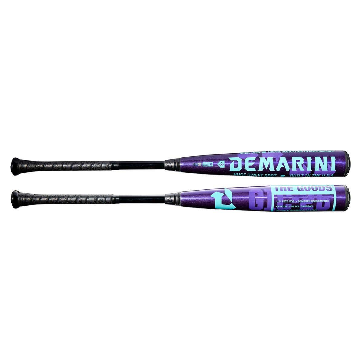 DeMarini The Goods V2 Royal Purple (-3) BBCOR Baseball Bat - 2026
