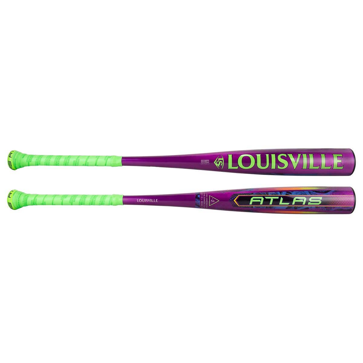 Louisville Slugger Atlas Neon Energy (-3) BBCOR Baseball Bat