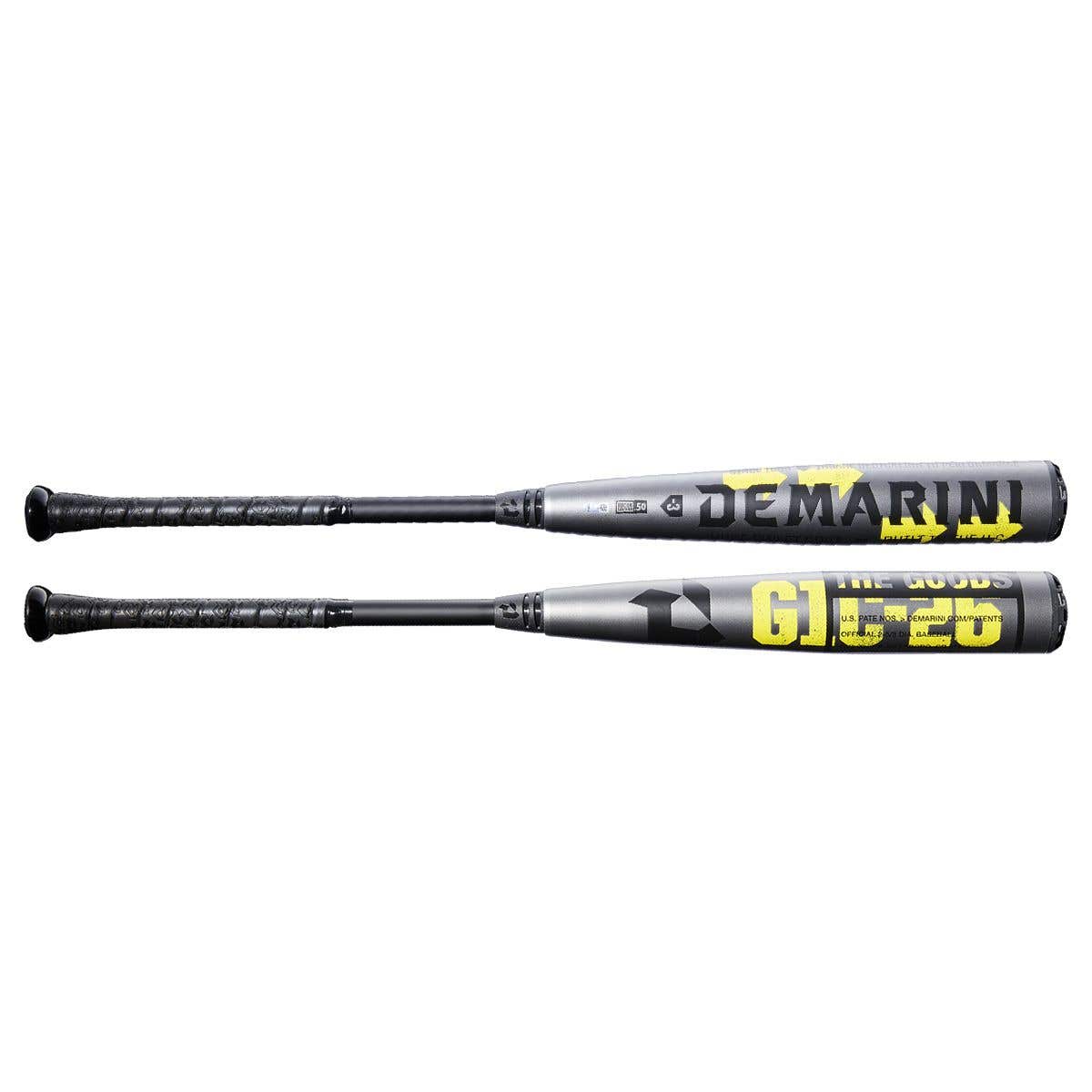DeMarini The Goods Gunmetal (-3) BBCOR Baseball Bat - 2026 Model