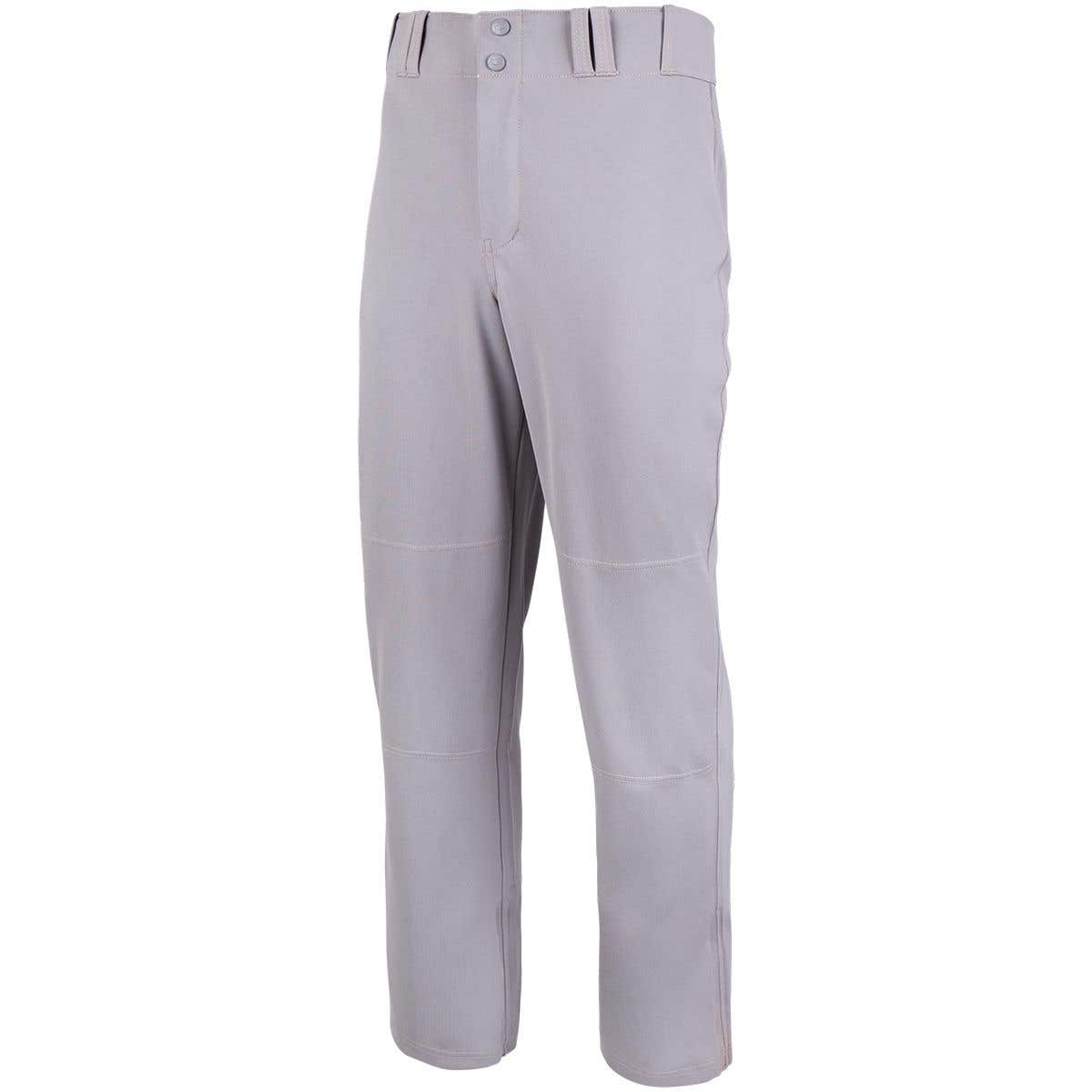 PANTALON BUSTIER COLINE GRIS-BLEU / JAMBES LARGES / NEUF ETIQUETTES