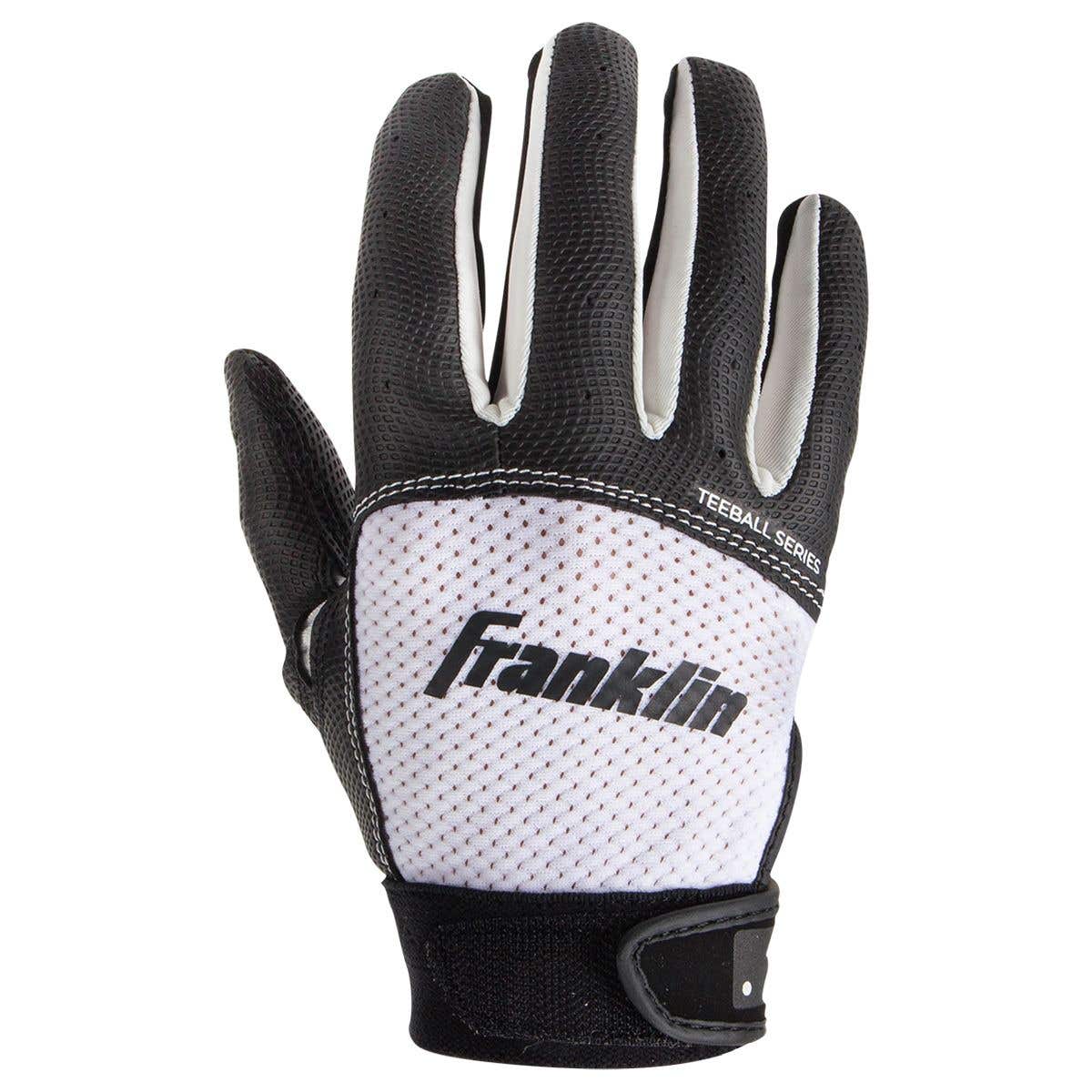 Gants De Battage Franklin Sports Youth Flex Series - Blanc/Rose - Taille XS