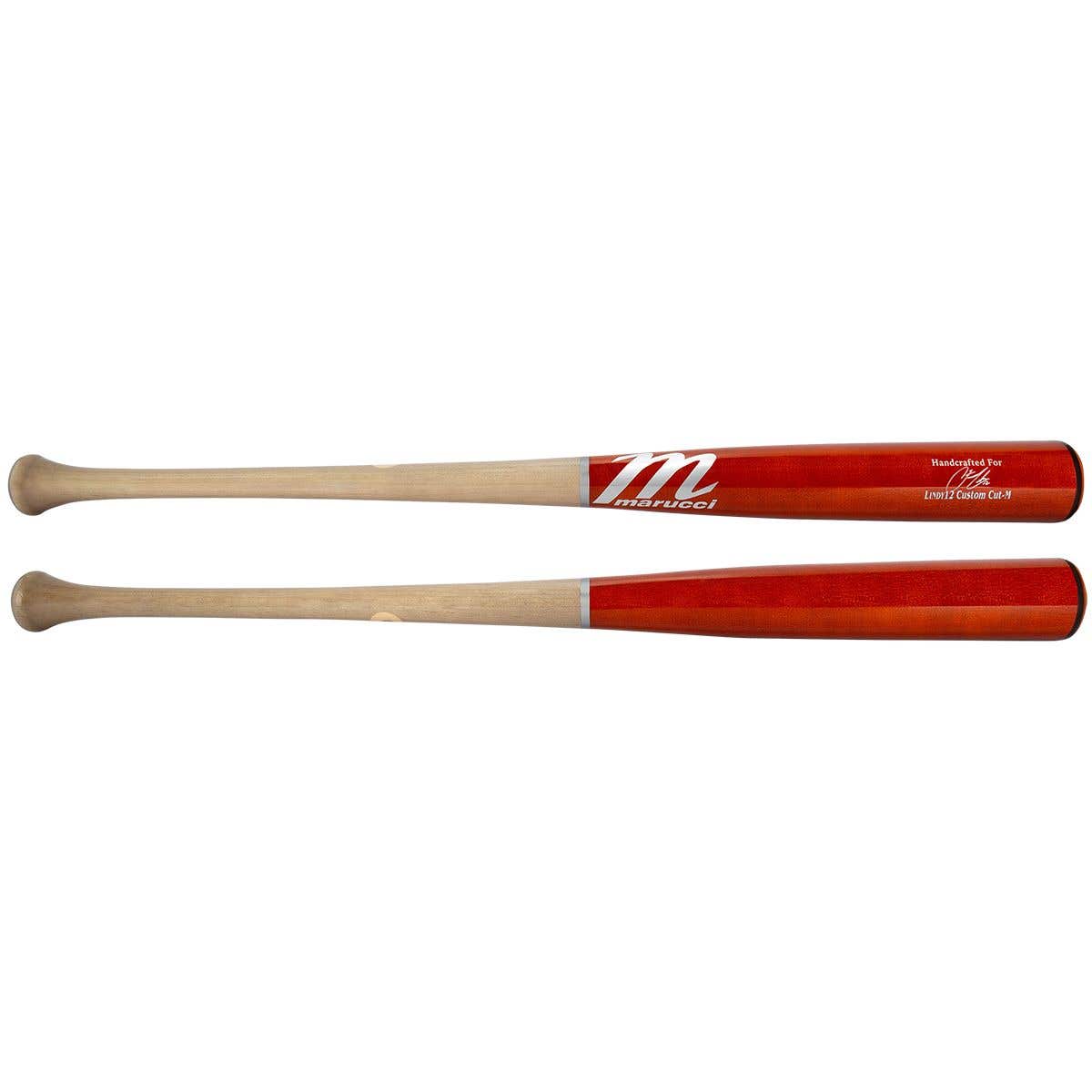 Marumaru24専用 ページ Marucci LINDY12 Pro Model Maple Wood Bat - Smoke/Orange - 2024