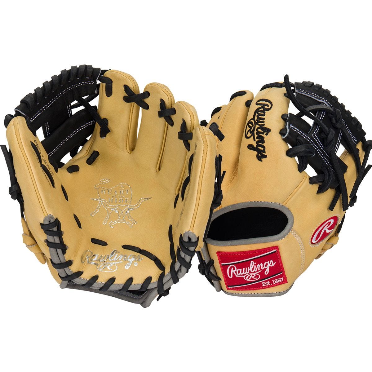 Pancake Glove Rawlings Infield Training Glove Rawlings Heart Of