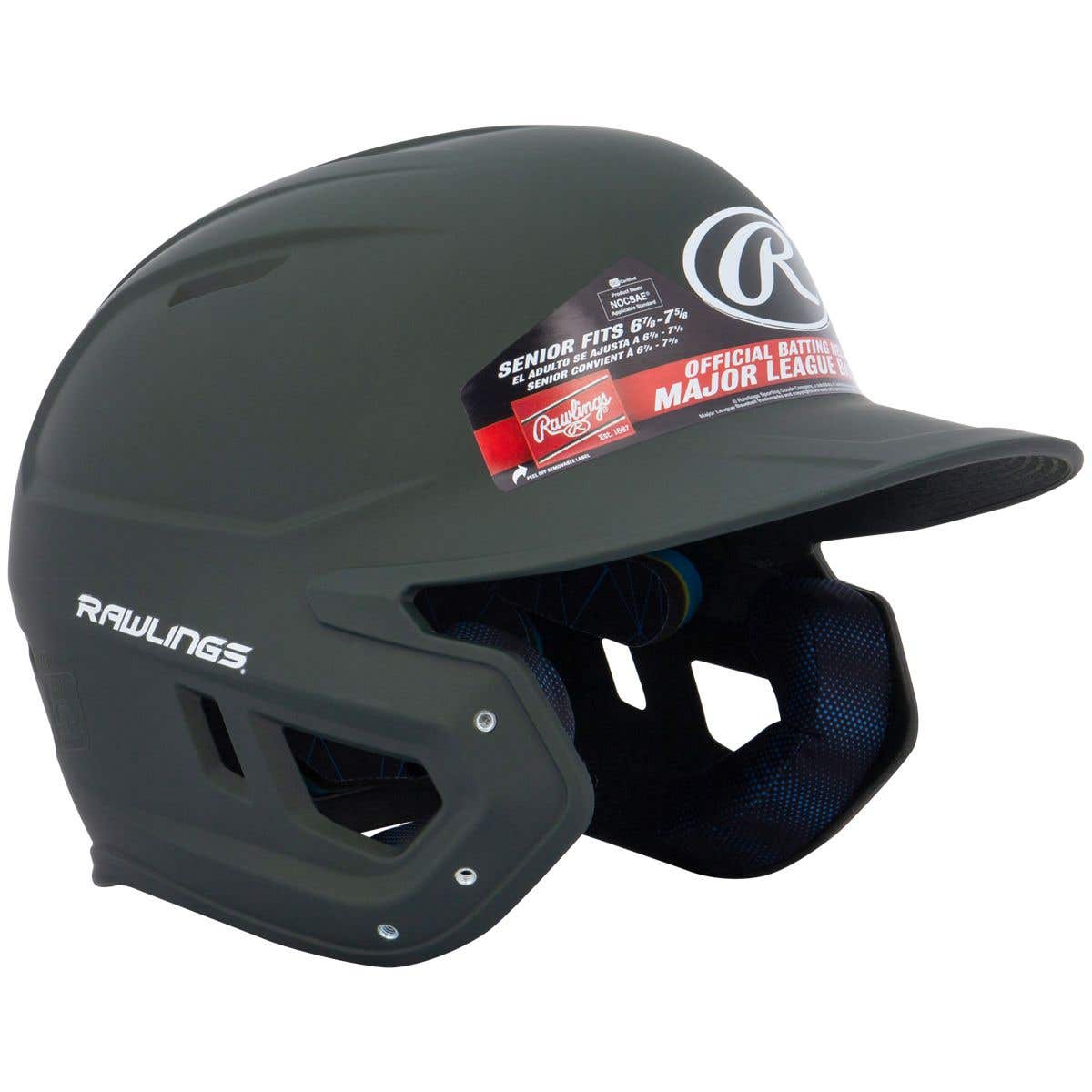 Rawlings Mach Matte Senior Batting Helmet | BaseballMonkey