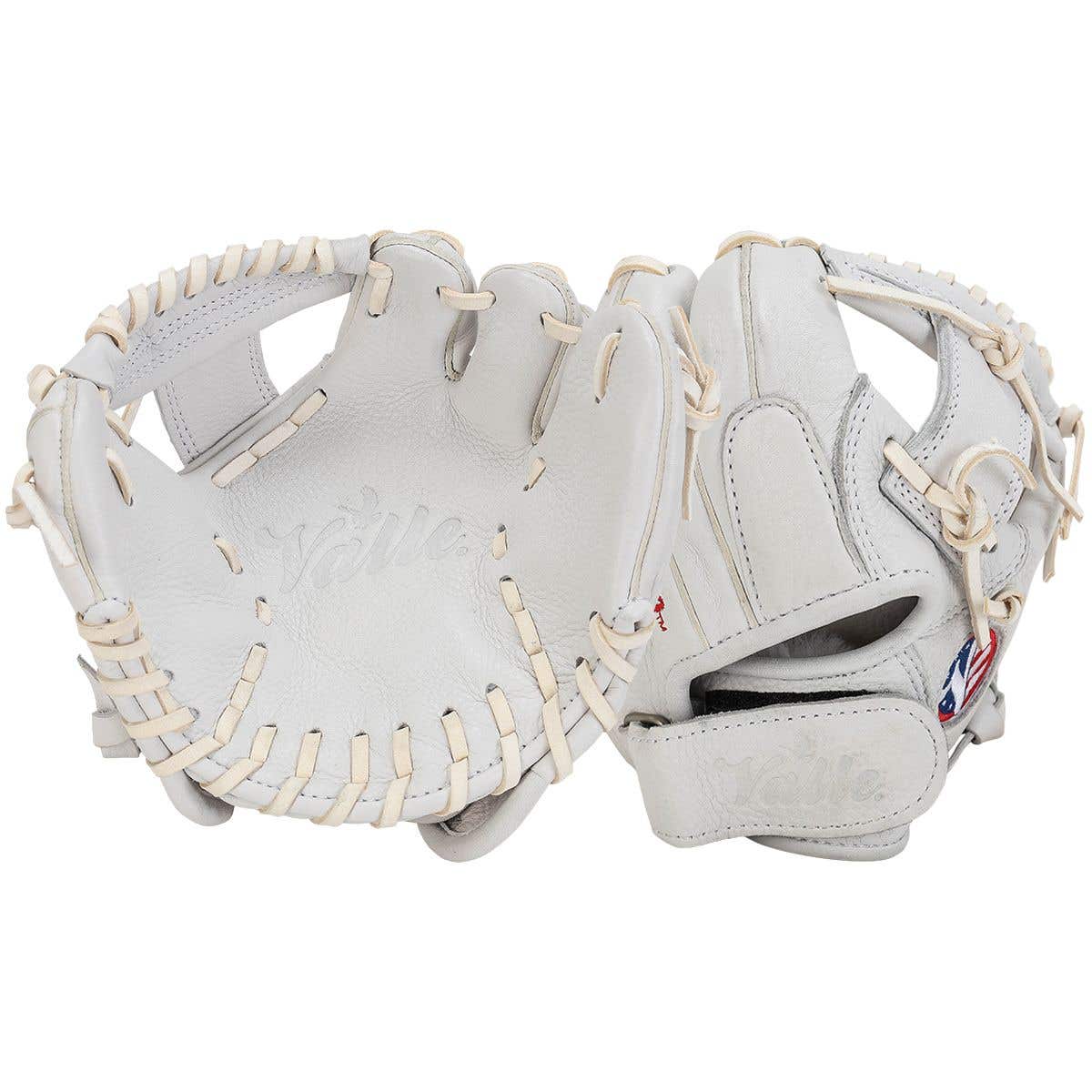 Valle E-27HW 27インチ トレーニングキャッチャーミット ホワイト Valle Eagle 7” Baseball Infield Training Glove | BaseballMonkey