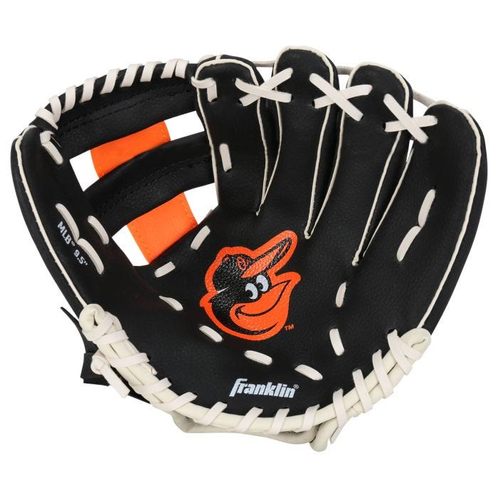 Baltimore Orioles Franklin MLB Team Glove and Ball Set