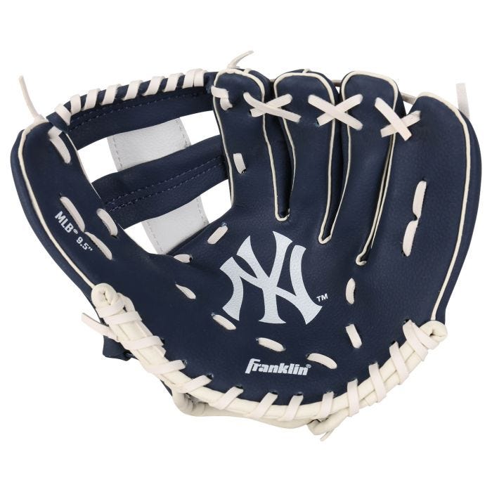 New York Yankees Franklin MLB Team Glove and Ball Set