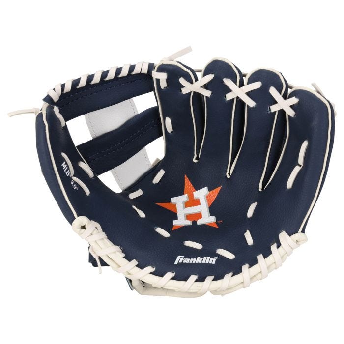 Houston Astros Franklin MLB Team Glove and Ball Set