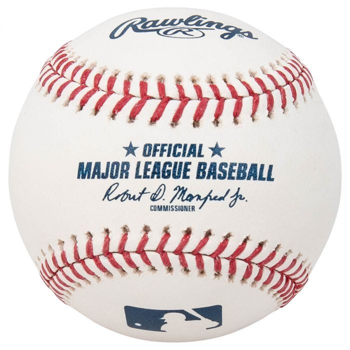 Rawlings Official MLB Baseball w Case