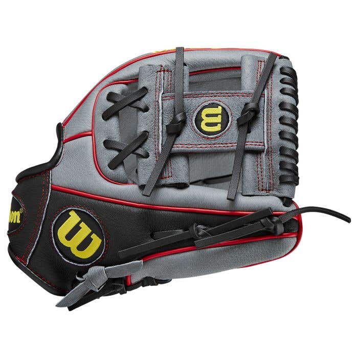 Guante Wilson De Piel A450 11 Pulgadas Béisbol Baseball Negro 11