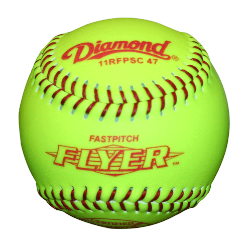 Dudley's Softball Bucket With Lid & 1 Dozen (12) Thunder Heat NFHS Fastpitch Softballs
