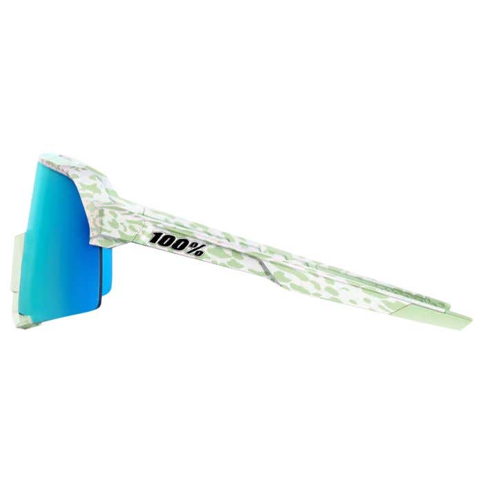 100% S3 Elly De La Cruz 2 Sunglasses w/ Blue Topaz Mirror Lens