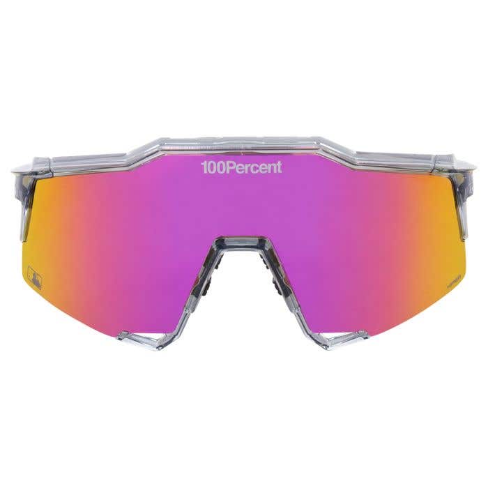 100% Speedcraft MLB Polished Translucent Grey - HiPER Vital Pink