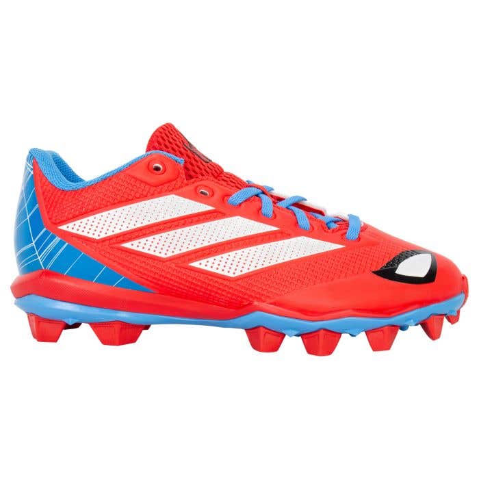 Adidas Adizero Impact 2.0 Spiderman Youth Molded Baseball Cleats |  BaseballMonkey
