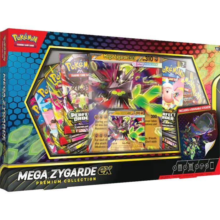 Pokemon TCG: Mega Zygarde ex - Premium Collection Box | BaseballMonkey