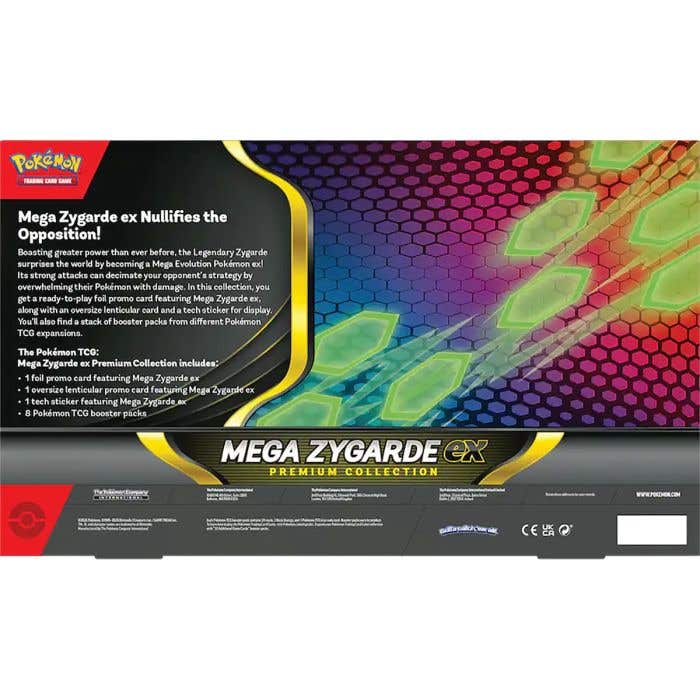 Pokemon TCG: Mega Zygarde ex - Premium Collection Box | BaseballMonkey