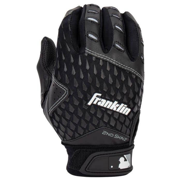 Gants De Baseball Franklin 2nd-Skinz – Jeune Taille M – Rouge Et Noir – Neufs