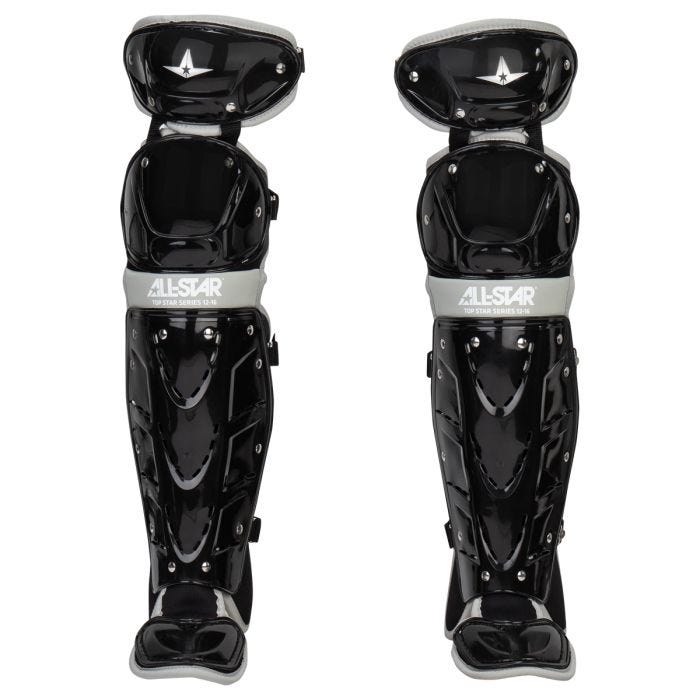 All-Star Top Star Intermediate NOCSAE Leg Guards