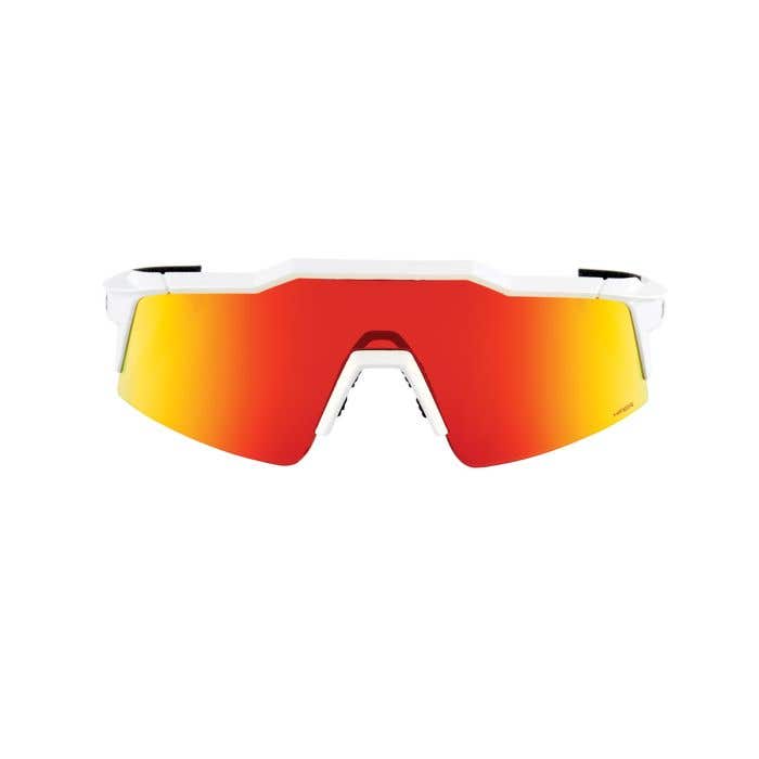 100% Speedcraft SL Soft Tact Off White Adult Sunglasses w/ Hiper