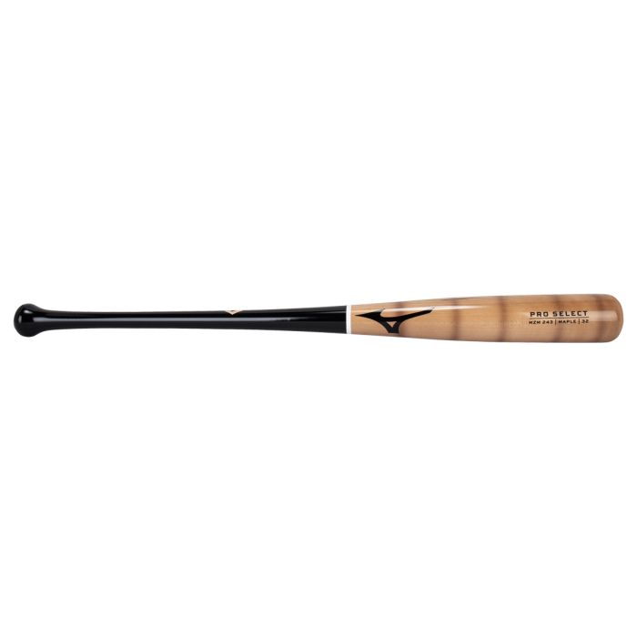 Mizuno Pro Select MZM 243 Maple Wood Bat - Natural/Black