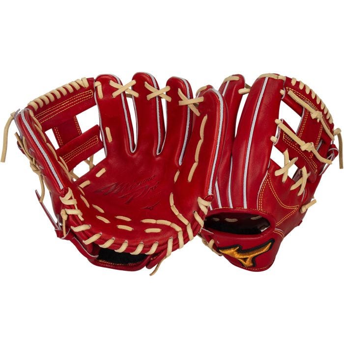 ミズノ レッドグローブ MIZUNO (ミズノ) グローブ オレンジ will drive 少年軟式用