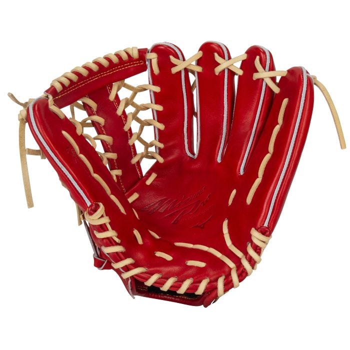 Mizuno Pro Red Cream 11.75 Inch Baseball Glove Right Hand
