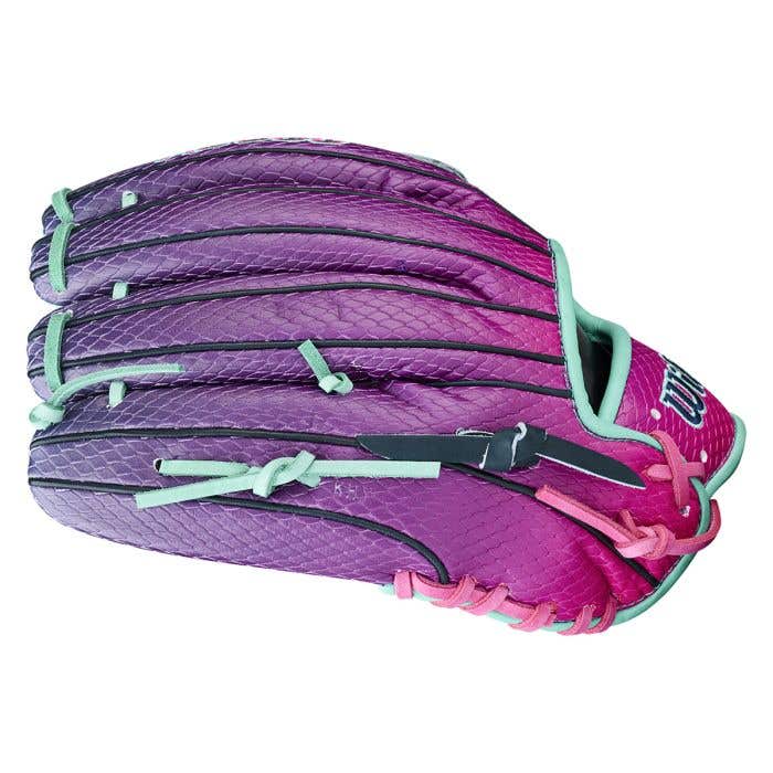 あっこ。ナチュラル　パープル　メルティピンク Wilson A2000 B2SS Grape Flamingo 12