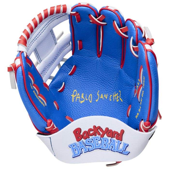 BASEBallダイカスト野球バッチ合金60セット Wilson A200 EZ Catch Backyard Baseball Pablo 10