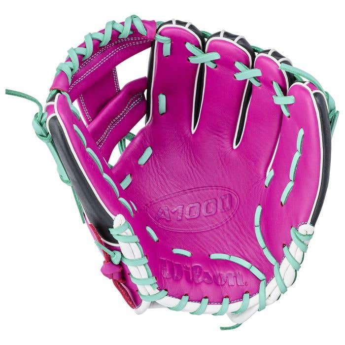 Wilson A1000 1788 11.25 Baseball Glove - Raspberry/Black - 2026