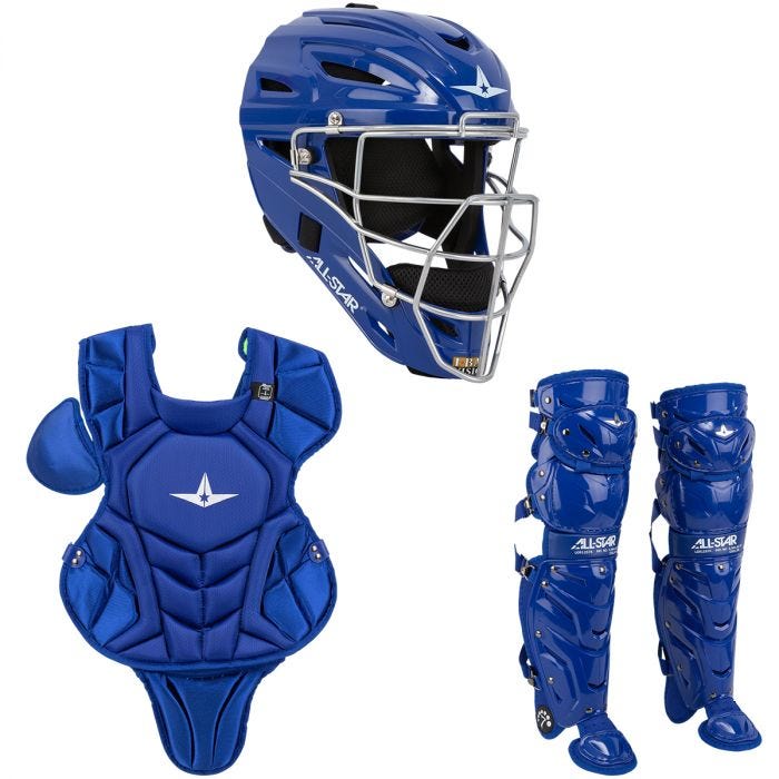 burst robot bundt All-Star System 7 Axis Solid Pro Junior Catcher's Kit - 2020 Model