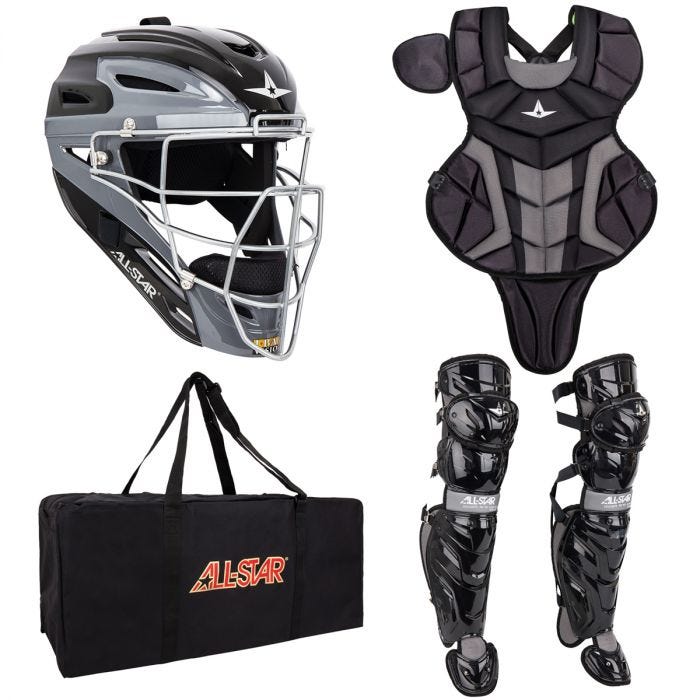 all star youth catchers helmet