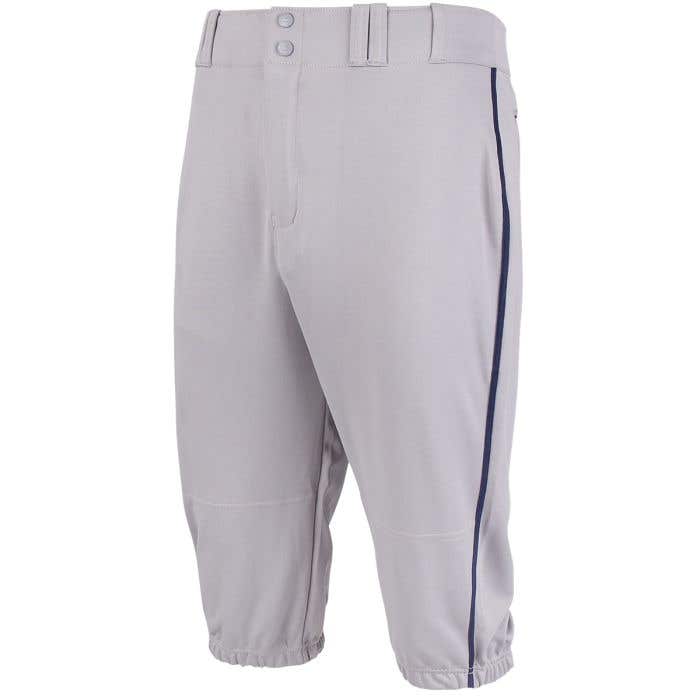 thumbnail image 2 of Champro Triple Crown Adult Men's Knicker Baseball Pants – Grey & White, New With Tags 2 of 5