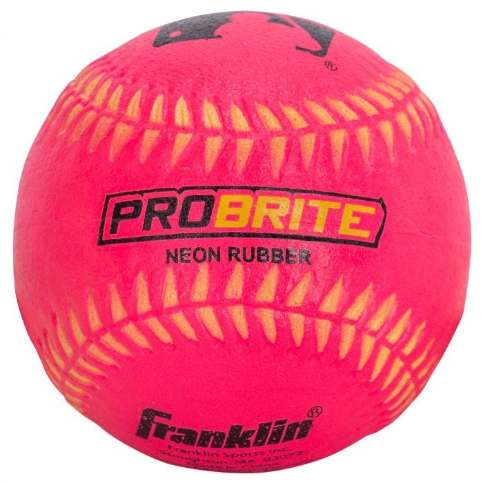 pacco 3er palla Franklin Teeball probrite rubber palla Sport Baseball palline 