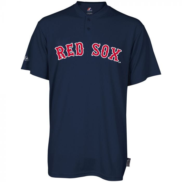majestic red sox shirt