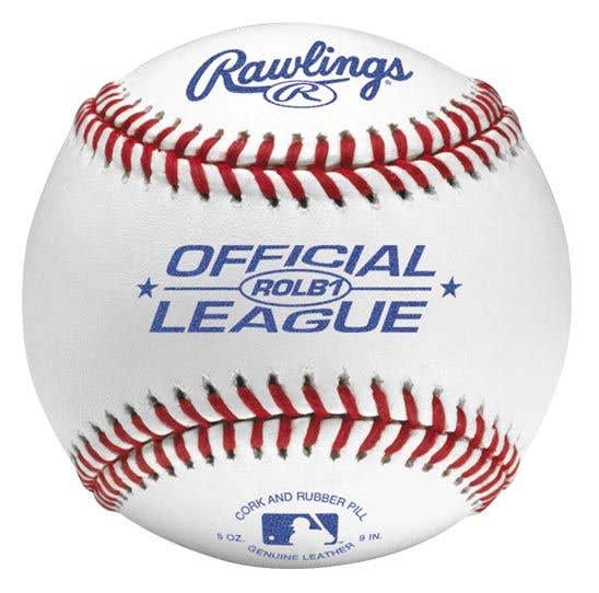 Rawlings ROLB1 Official League Baseball - Thumbnail 3