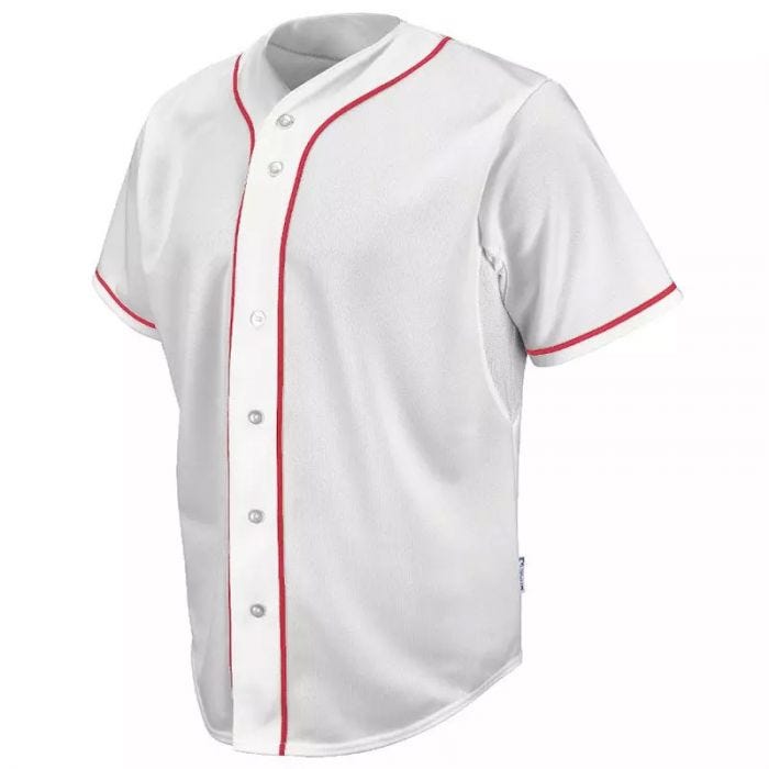 Large Boston Red Sox Womens Ladies Jersey White Women's MLB Majestic button  up