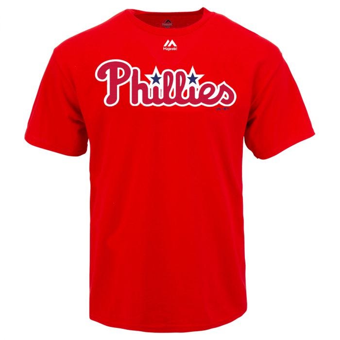 majestic phillies shirt