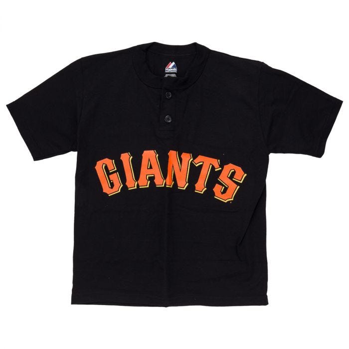 Majestic MLB 2-Button 2014 San Francisco Giants Replica Youth