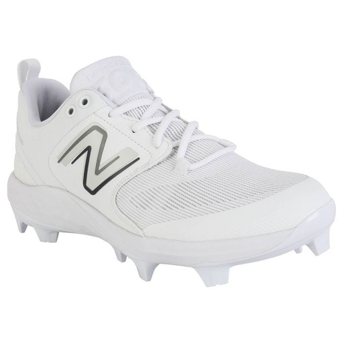 Men's New Balance Fresh Foam 3000 V6 Molded Baseball Cleats, 10, White